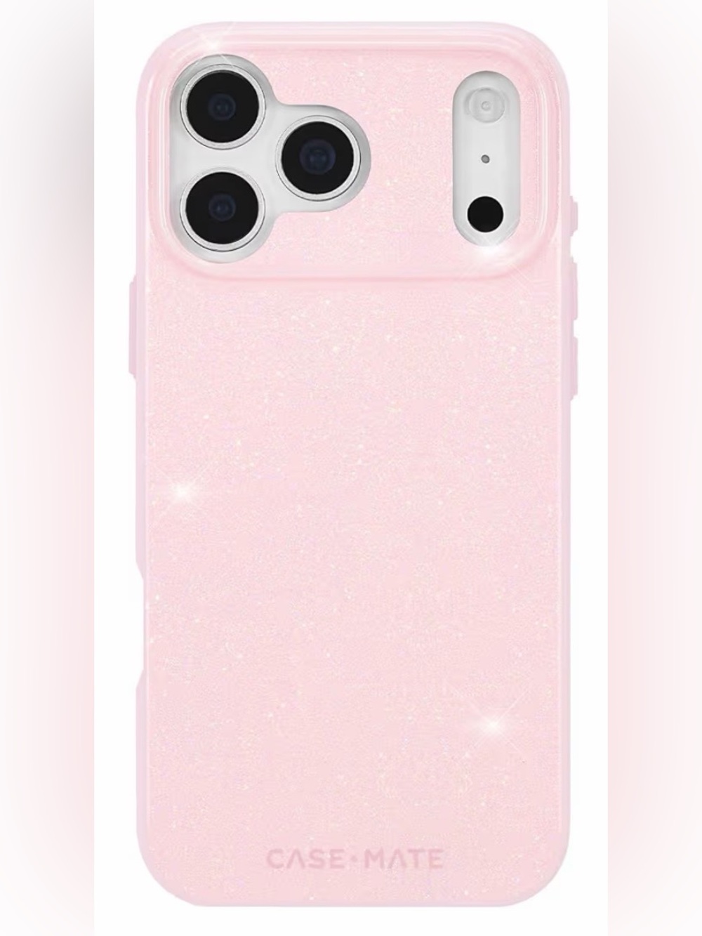 case-mate bubble gum pink sparkly- iphone 17promax